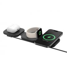 Belkin Зарядное устройство беспроводное 3в1 Travel Pad iPhone/Watch/AirPods, черный