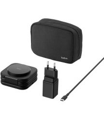 Belkin Зарядное устройство беспроводное 3в1 Travel Pad iPhone/Watch/AirPods, черный