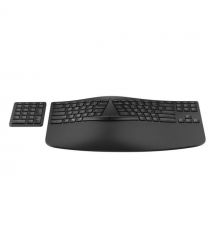 HP Клавиатура мембранная 960 BLK Ergonomic split-zone, 112key, BT, EN/UK, чёрный
