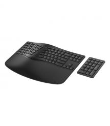 HP Клавиатура мембранная 960 BLK Ergonomic split-zone, 112key, BT, EN/UK, чёрный