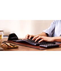 HP Клавиатура мембранная 960 BLK Ergonomic split-zone, 112key, BT, EN/UK, чёрный