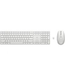 HP Комплект клавиатура та мышь 650, WL, EN/UK, белый