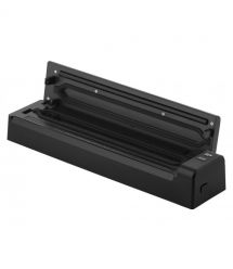 ARDESTO Вакууматор для пакетов та рулонов, 110Вт, 28см, электронное, + 1 рулон, пластик, чёрный