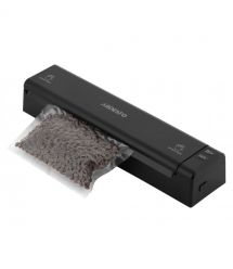 ARDESTO Вакууматор для пакетов та рулонов, 110Вт, 28см, электронное, + 1 рулон, пластик, чёрный