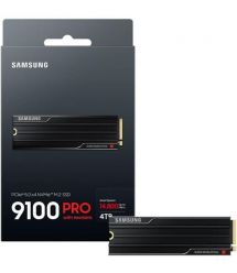 Samsung Накопитель SSD Samsung M.2 4TB PCIe 5.0 9100PRO+ радиатор