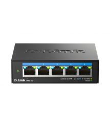 D-Link Коммутатор DMS-105 5x2.5GE, Неуправлямый