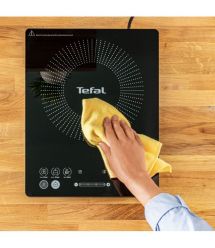 Tefal Плитка настольная индукионная Everyday Slim, комф. - кВт 1 на 2.1кВт, управл. - сенсорное, черный