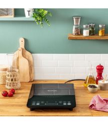 Tefal Плитка настольная индукионная Everyday Slim, комф. - кВт 1 на 2.1кВт, управл. - сенсорное, черный