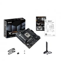 ASUS Материнcкая плата TUF GAMING B850M-E WIFI sAM5 B850 4xDDR5 M.2 HDMI DP WiFi BT mATX
