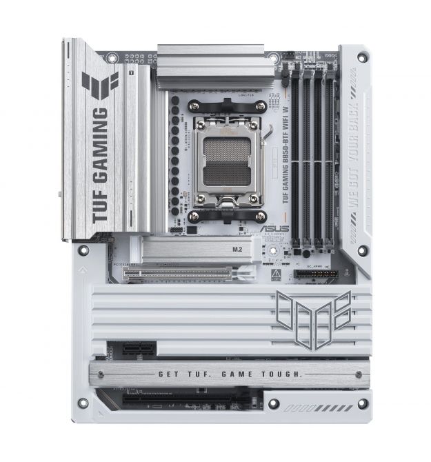 ASUS Материнcкая плата TUF GAMING B850-BTF WIFI W sAM5 B850 4xDDR5 M.2 HDMI DP WiFi BT ATX BTF