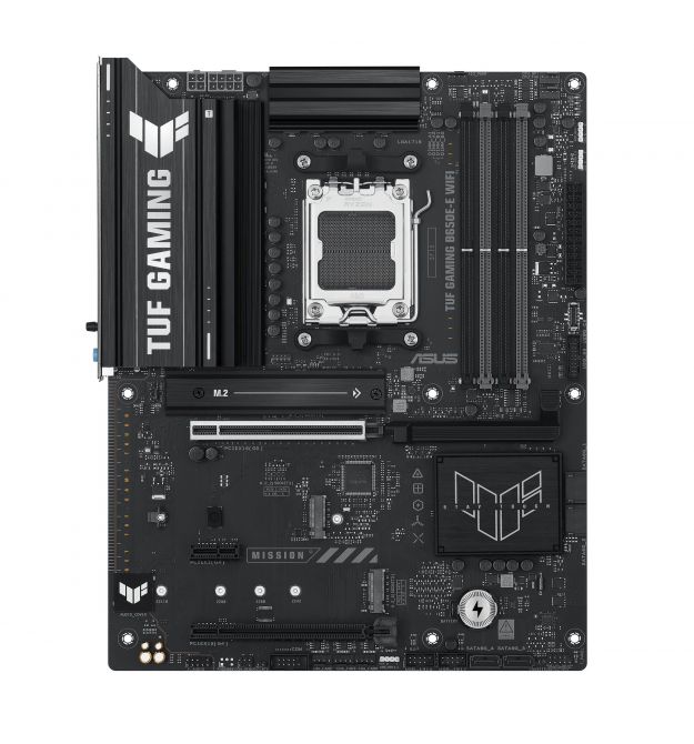 ASUS Материнcкая плата TUF GAMING B650E-E WIFI sAM5 B650 4xDDR5 M.2 HDMI DP WiFi BT ATX