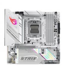 ASUS Материнcкая плата ROG STRIX B850-G GAMING WIFI sAM5 B850 4xDDR5 M.2 HDMI DP WiFi BT mATX белый