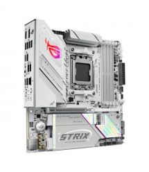 ASUS Материнcкая плата ROG STRIX B850-G GAMING WIFI sAM5 B850 4xDDR5 M.2 HDMI DP WiFi BT mATX белый