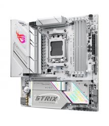 ASUS Материнcкая плата ROG STRIX B850-G GAMING WIFI sAM5 B850 4xDDR5 M.2 HDMI DP WiFi BT mATX белый