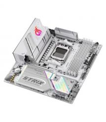 ASUS Материнcкая плата ROG STRIX B850-G GAMING WIFI sAM5 B850 4xDDR5 M.2 HDMI DP WiFi BT mATX белый
