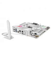 ASUS Материнcкая плата ROG STRIX B850-G GAMING WIFI sAM5 B850 4xDDR5 M.2 HDMI DP WiFi BT mATX белый