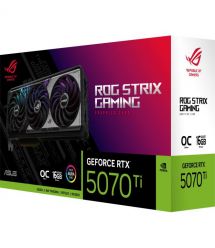 ASUS Видеокарта GeForce RTX 5070 TI 16GB GDDR7 OC ROG-STRIX-RTX5070TI-O16G-GAMING