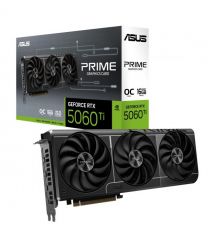 ASUS Видеокарта GeForce RTX 5060 Ti 16GB GDDR7 OC PRIME-RTX5060TI-O16G