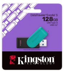 Kingston Накопитель Kingston 128GB USB 3.2 Type-A Gen1 DT Exodia S