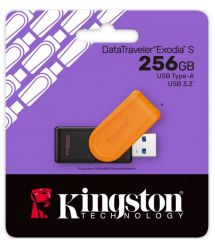 Kingston Накопитель Kingston 256GB USB 3.2 Type-A Gen1 DT Exodia S