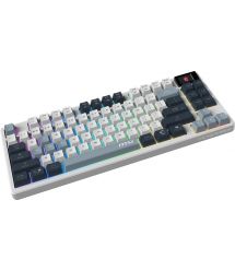 MSI Клавиатура механическая FORGE GK600 TKL W SKY UA 104key, mechanical Linear, USB-A, Wireless, Bluetooth