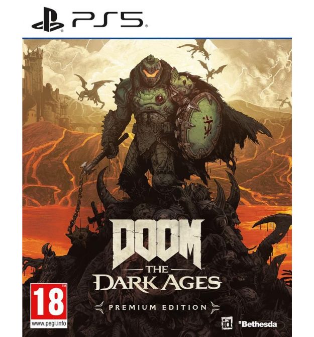 Games Software Doom The Dark Ages Premium Edition [BD DISK] (PS5)