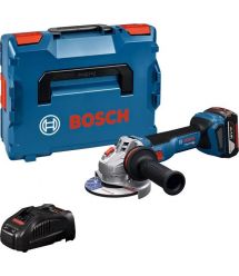 Bosch Шлифмашина угловая аккумуляторная GWS 18V-11S 125мм 18В 1x5А·час 0-9000об·мин 1.7кг кейс ЗП GAL1880CV