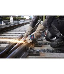 Bosch Шлифмашина угловая аккумуляторная GWS 18V-11S 125мм 18В 1x5А·час 0-9000об·мин 1.7кг кейс ЗП GAL1880CV