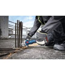 Bosch Шлифмашина угловая аккумуляторная GWS 18V-11S 125мм 18В 1x5А·час 0-9000об·мин 1.7кг кейс ЗП GAL1880CV