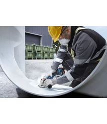 Bosch Шлифмашина угловая аккумуляторная GWS 18V-11S 125мм 18В 1x5А·час 0-9000об·мин 1.7кг кейс ЗП GAL1880CV
