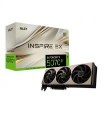 MSI Видеокарта GeForce RTX 5070 Ti 16GB GDDR7 INSPIRE 3X OC