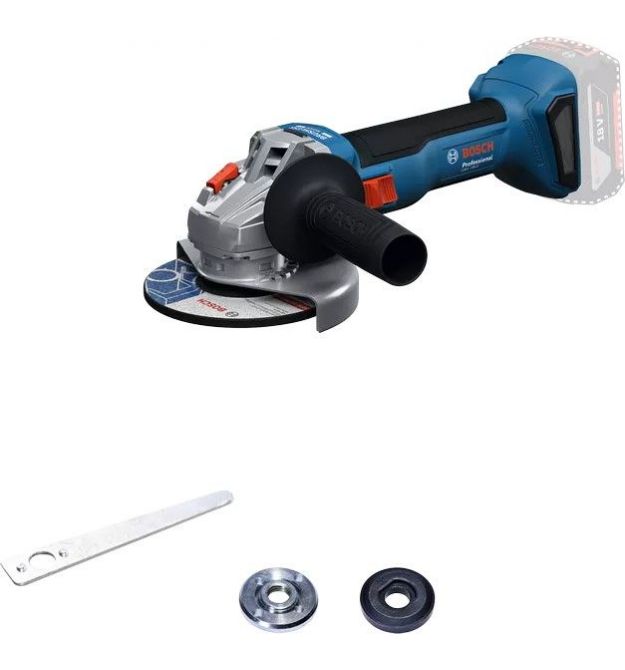 Bosch Шлифмашина угловая аккумуляторная GWS 18V-8 125мм 11000об·мин 1.6кг без АКБ и ЗП