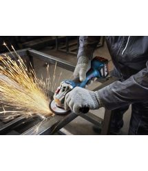 Bosch Шлифмашина угловая аккумуляторная GWS 18V-8 125мм 18В 2x5А·час 0-11000об·мин 1.7кг кейс ЗП GAL 18V-40