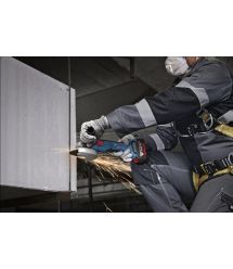 Bosch Шлифмашина угловая аккумуляторная GWS 18V-8 125мм 18В 2x5А·час 0-11000об·мин 1.7кг кейс ЗП GAL 18V-40