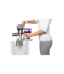 Dyson Пылесос беспроводный SV25 V8 Advanced 425Вт, конт пыль -0.54л, автон. раб. до 40мин, турборежим, серо-фиолетовый