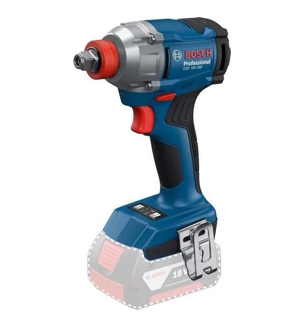 Bosch Винтоверт ударный аккумуляторный GDR 18V-215 18В АКБ 2х2А·час 3800об·мин 215Нм M6-M16 ЗП GAL18V-20 кейс 1кг