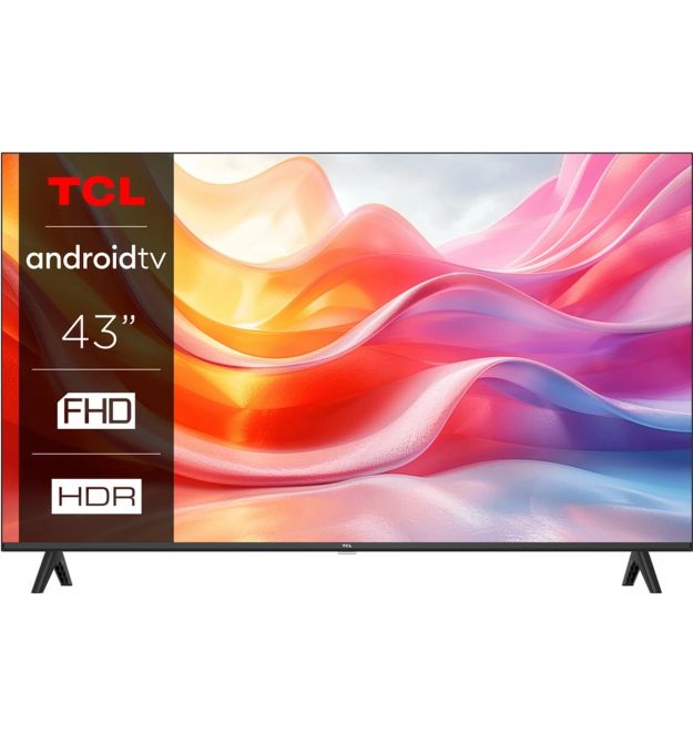 TCL Телевизор 43" LED FHD 60Hz Smart Android TV Black