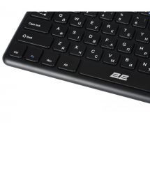 2E Клавиатура ножничная KT100 78key, WL, EN/UK, чёрный