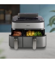 Philips Мультипечь Ovi Dual Steam 2750Вт, чаша-3+6л, сенсорное управл., 12 авто. программ. 2 кош., пластик/металл