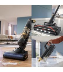 Philips Пылесос беспроводный AquaTrio, влажная уборка, конт пыль -0.42л, автон. р