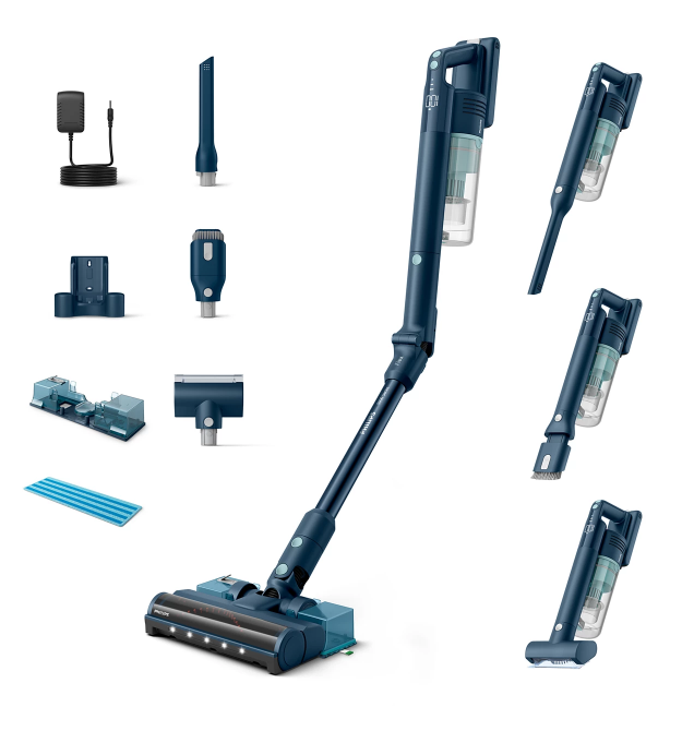 Philips Пылесос беспроводный Flex Series 5000, влажная уборка, конт пыль -0.27л, авт