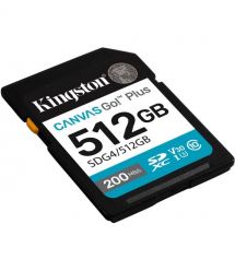 Kingston Карта памяти Kingston SD 512GB C10 UHS-I U3 V30 R200/W160MB/s