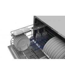 Hansa Посудомоечная машина Hansa настольная, 6компл., A+, 55см, дисплей, серебро