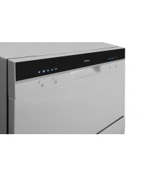 Hansa Посудомоечная машина Hansa настольная, 6компл., A+, 55см, дисплей, серебро