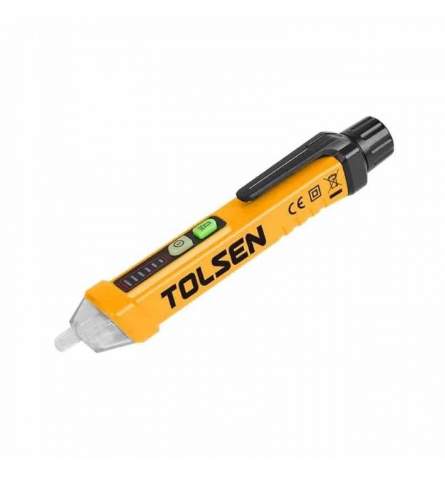 Tolsen Детектор напряжения, 12-1000В, кат.1000В, 3х1.5В LR3