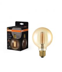 Osram Лампа LED E27 6.5Вт 2700К 725Лм G95 филаментная диммируется Vintage 1906