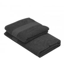 ARDESTO Полотенце махровое SuperSoft 70х140см, 100% хлопок, серый темный