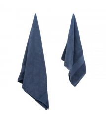 ARDESTO Полотенце махровое SuperSoft 70х140см, 100% хлопок, синий