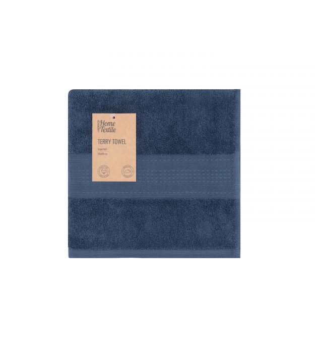 ARDESTO Полотенце махровое Ardesto SuperSoft 50х90см, 100% хлопок, синий