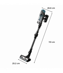 Rowenta Пылесос беспроводный Xforce Flex 14.80 Aqua, 240Вт, влажная уборка, конт пыль